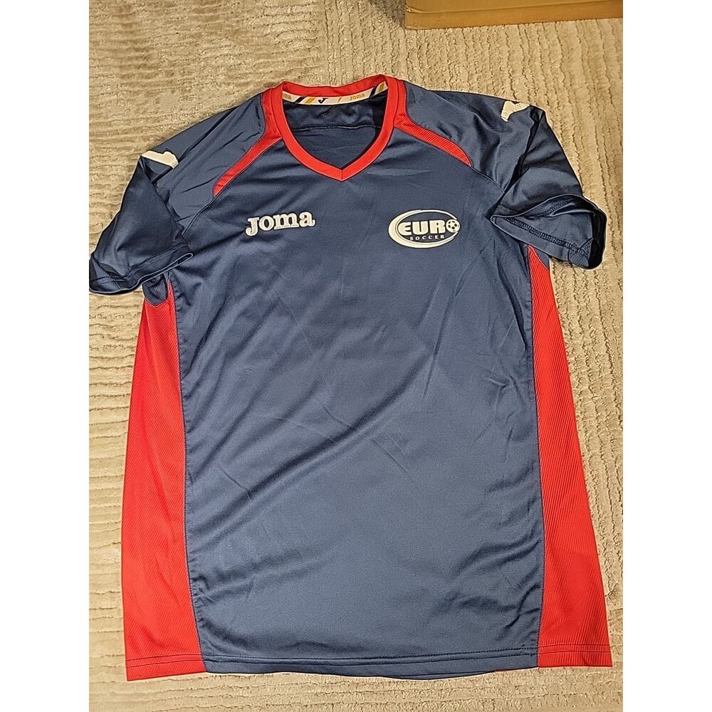 Joma Euro Soccer Jersey Mens Size Large Futbol Shirt Top Adult